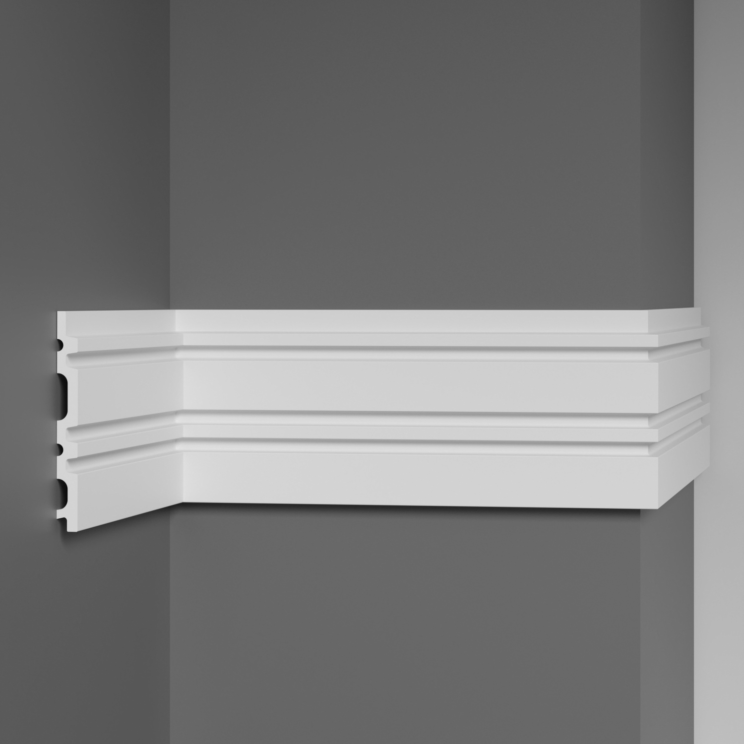 Стеновая панель под покраску Decomaster D318 2900×122×12