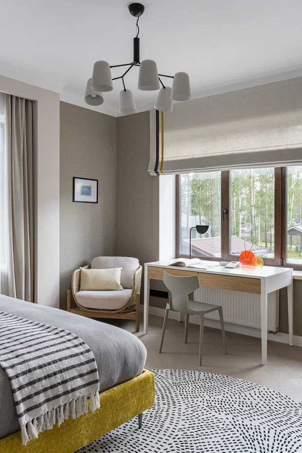 Композитная паркетная доска Quartz Parquet Штучный паркет Дуб Песочный 44-408 венгерская елка 400×100×5 фото в интерьере