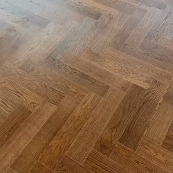 Композитная паркетная доска Quartz Parquet Штучный паркет Дуб Брауни 44-413 венгерская елка 400×100×5