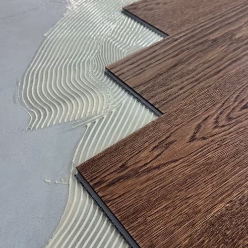Композитная паркетная доска Quartz Parquet Штучный паркет Дуб Брауни 44-413 венгерская елка 400×100×5