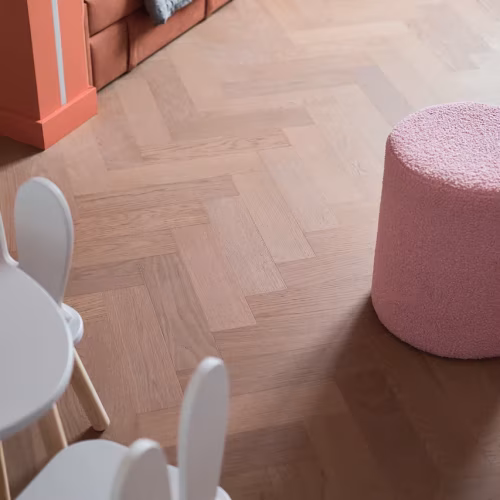 Композитная паркетная доска Quartz Parquet Штучный паркет Дуб Бисквитный 44-1258-07 венгерская елка 400×100×5