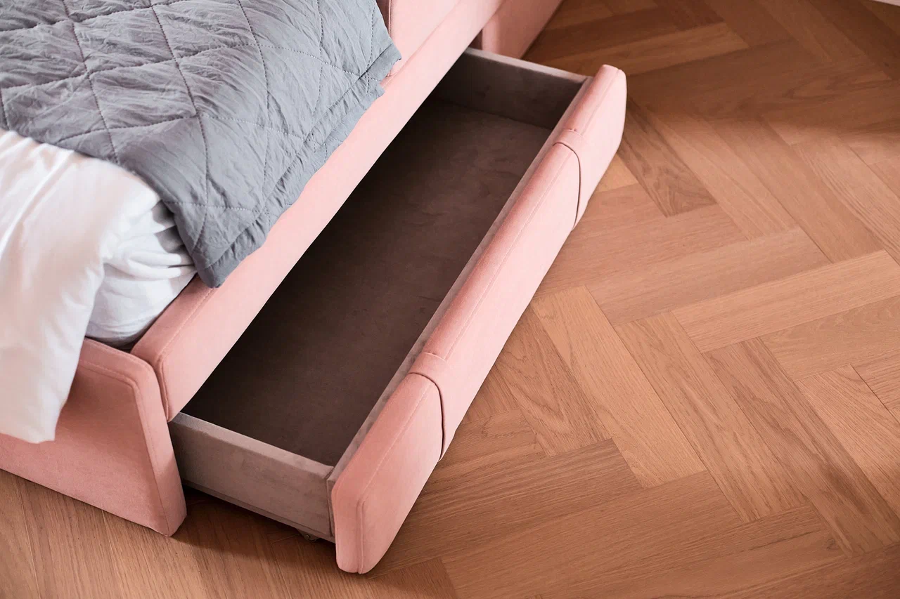 Композитная паркетная доска Quartz Parquet Штучный паркет Дуб Бисквитный 44-1258-07 венгерская елка 400×100×5 фото в интерьере