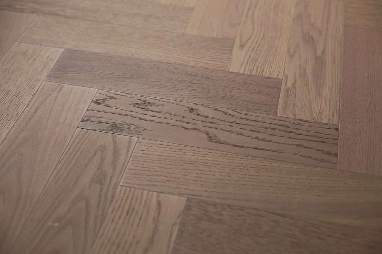 Композитная паркетная доска Quartz Parquet Штучный паркет Дуб Бисквитный 44-1258-07 венгерская елка 400×100×5