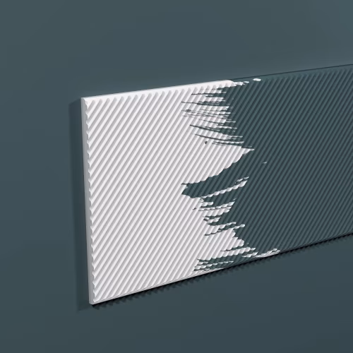 Стеновая панель из полистирола под покраску Decor-Dizayn Грани DD926 2000×200×10