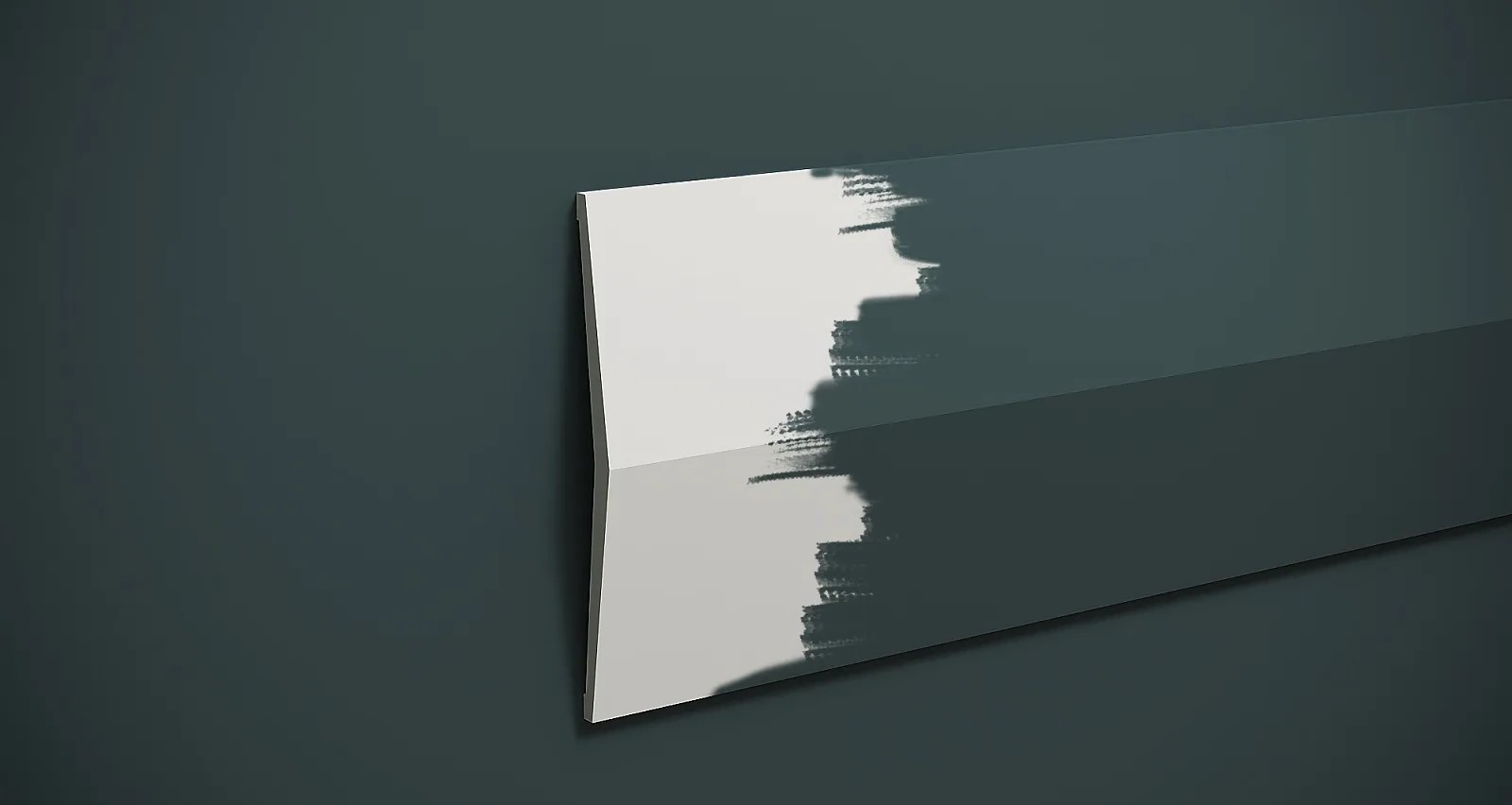 Стеновая панель из полистирола под покраску Decor-Dizayn Грани DD928 3000×200×20