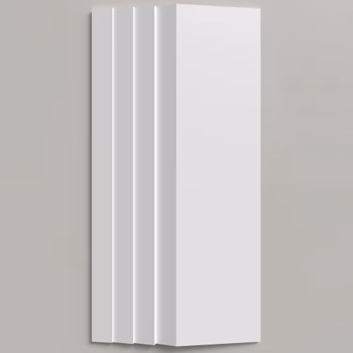 Стеновая панель из полистирола под покраску Decor-Dizayn Грани DD929 2000×200×20