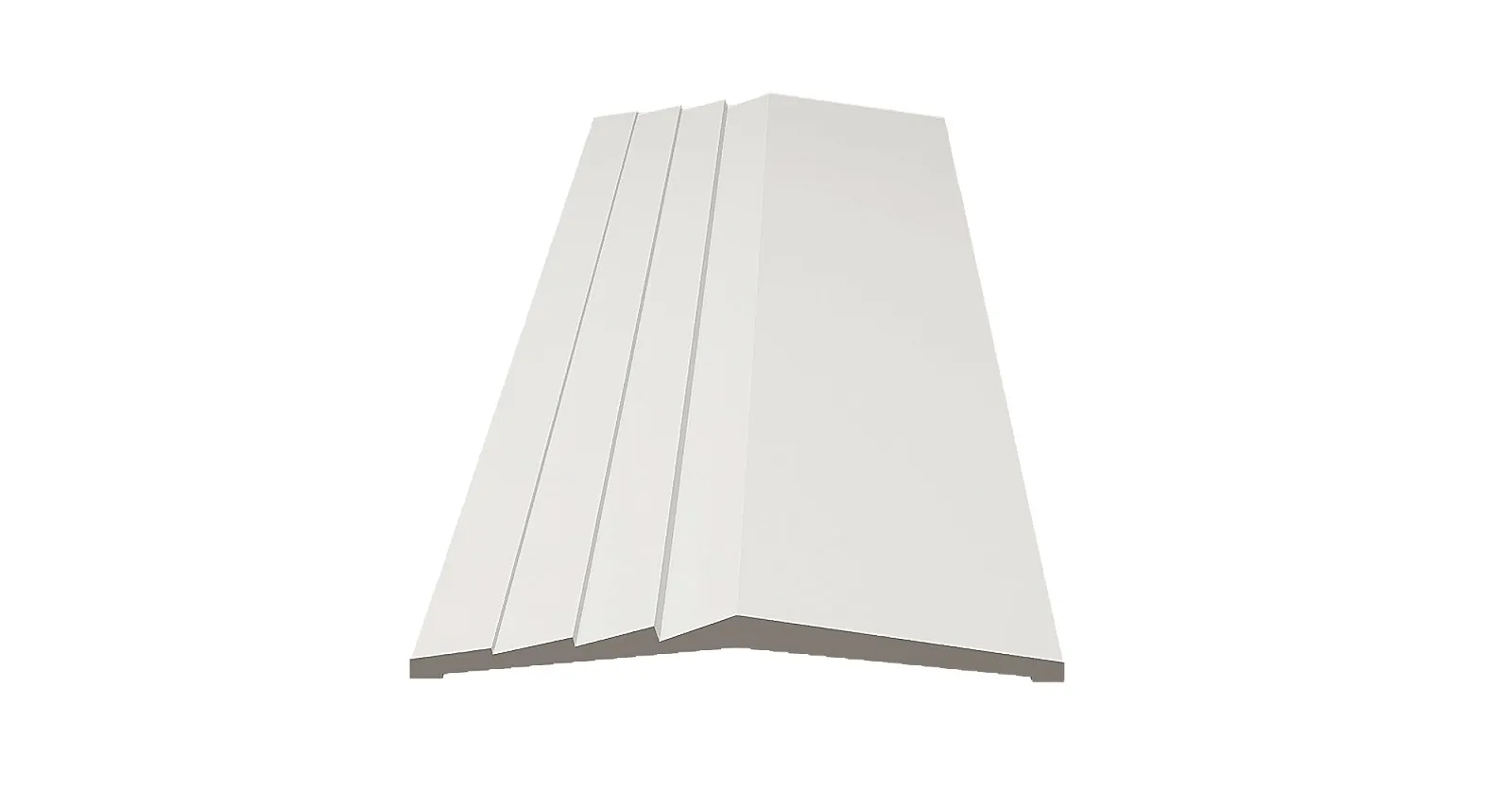 Стеновая панель из полистирола под покраску Decor-Dizayn Грани DD929 2000×200×20