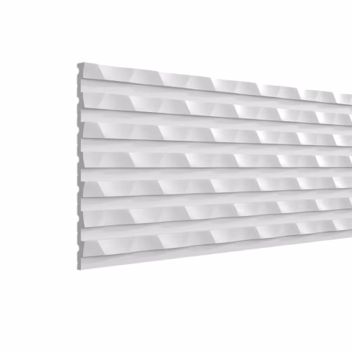 Стеновая панель из полистирола под покраску Decor-Dizayn Грани DD930 2000×150×10