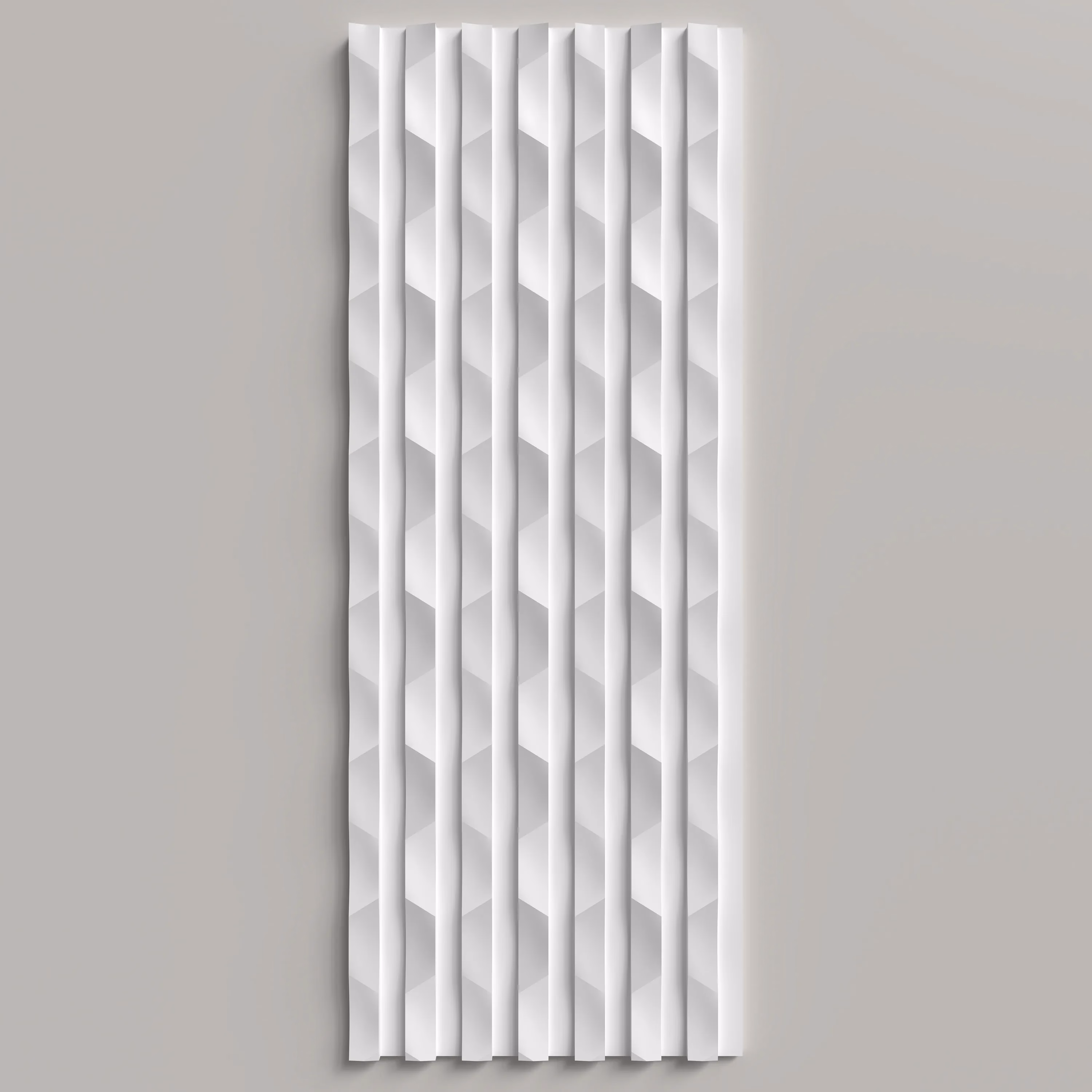 Стеновая панель из полистирола под покраску Decor-Dizayn Грани DD930 2000×150×10