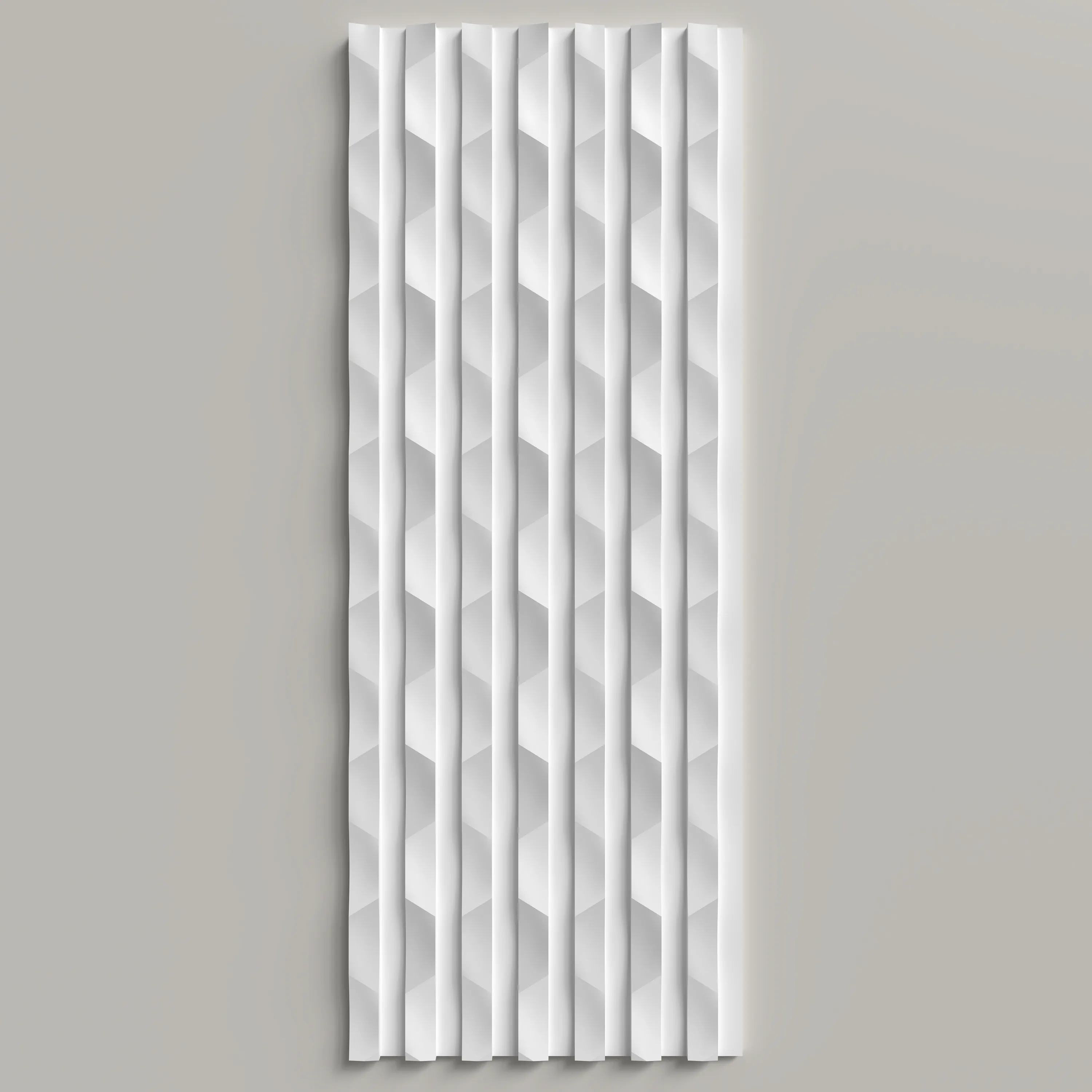 Стеновая панель из полистирола под покраску Decor-Dizayn Грани DD930 3000×150×10