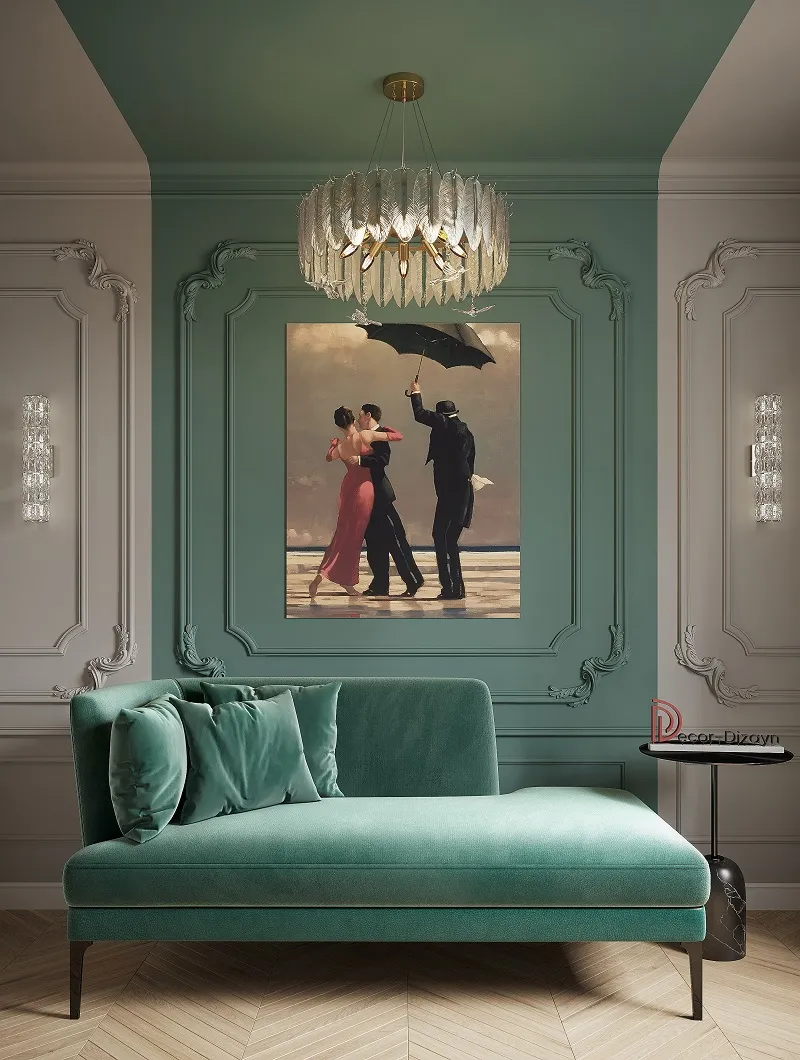 Угловой элемент к молдингу под покраску Decor-Dizayn C2-DD400 310×310×16 фото в интерьере