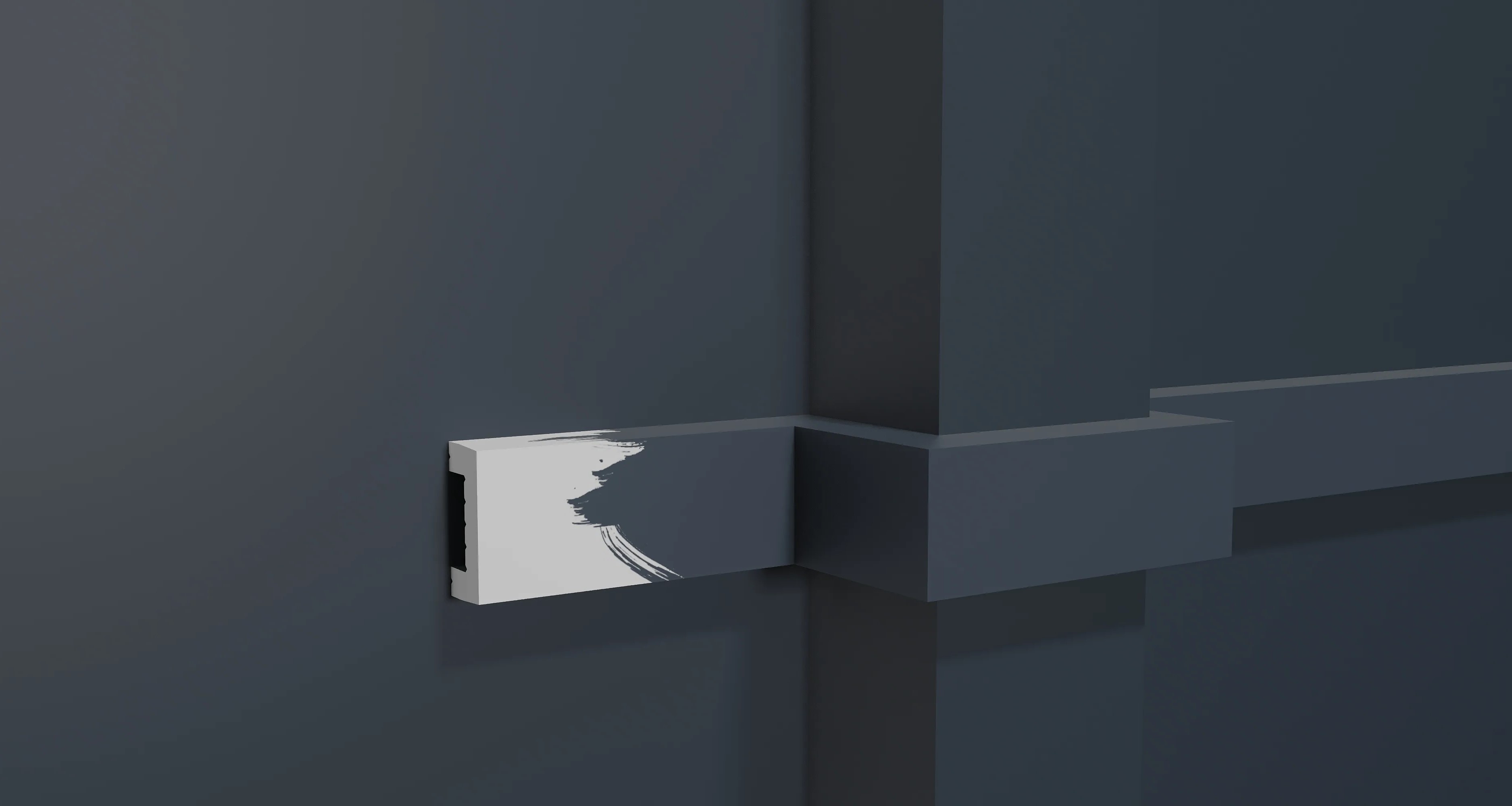 Молдинг из полистирола под покраску Decor-Dizayn DD626 3000×30×13