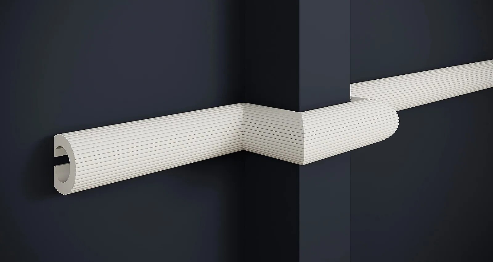 Молдинг из полистирола под покраску Decor-Dizayn Modern DD635 2000×30×23,2