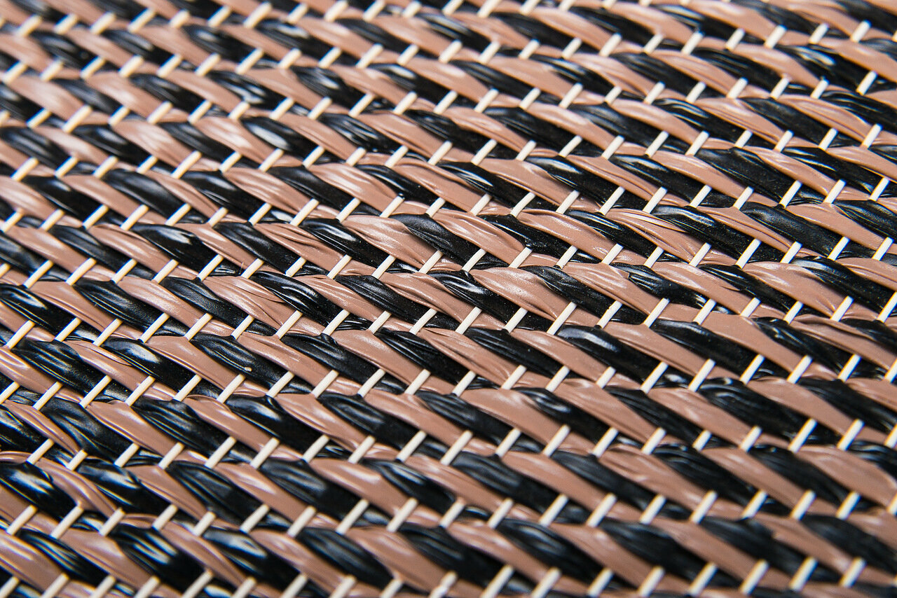 Виниловый пол Hoffmann плетёный Duplex 05 500×500×2,8