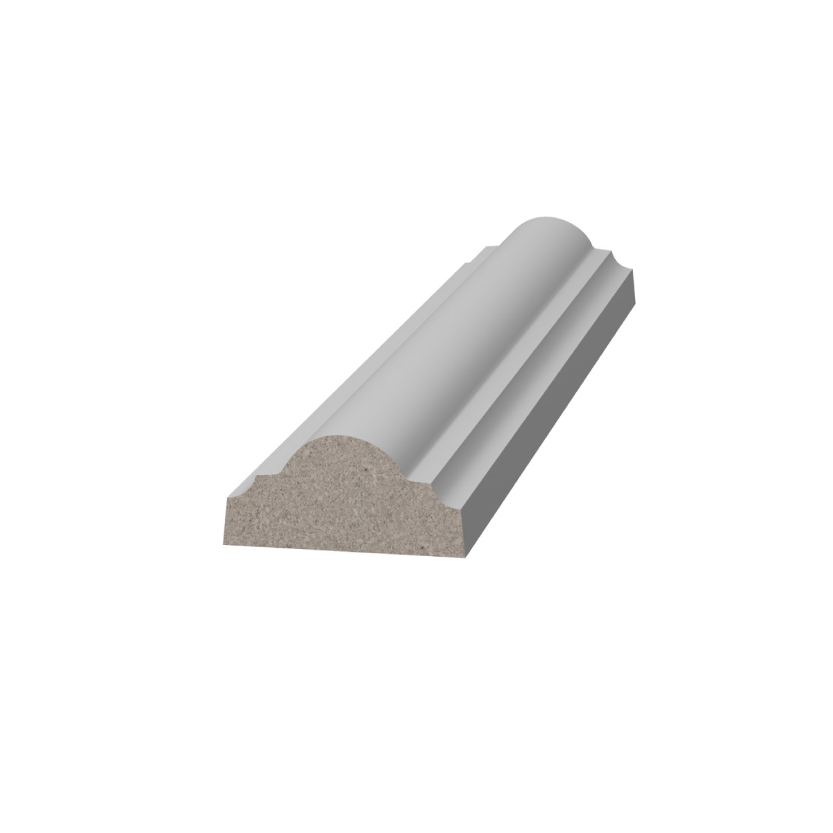 Молдинг Ultrawood White U 0003 p 2000×25×12