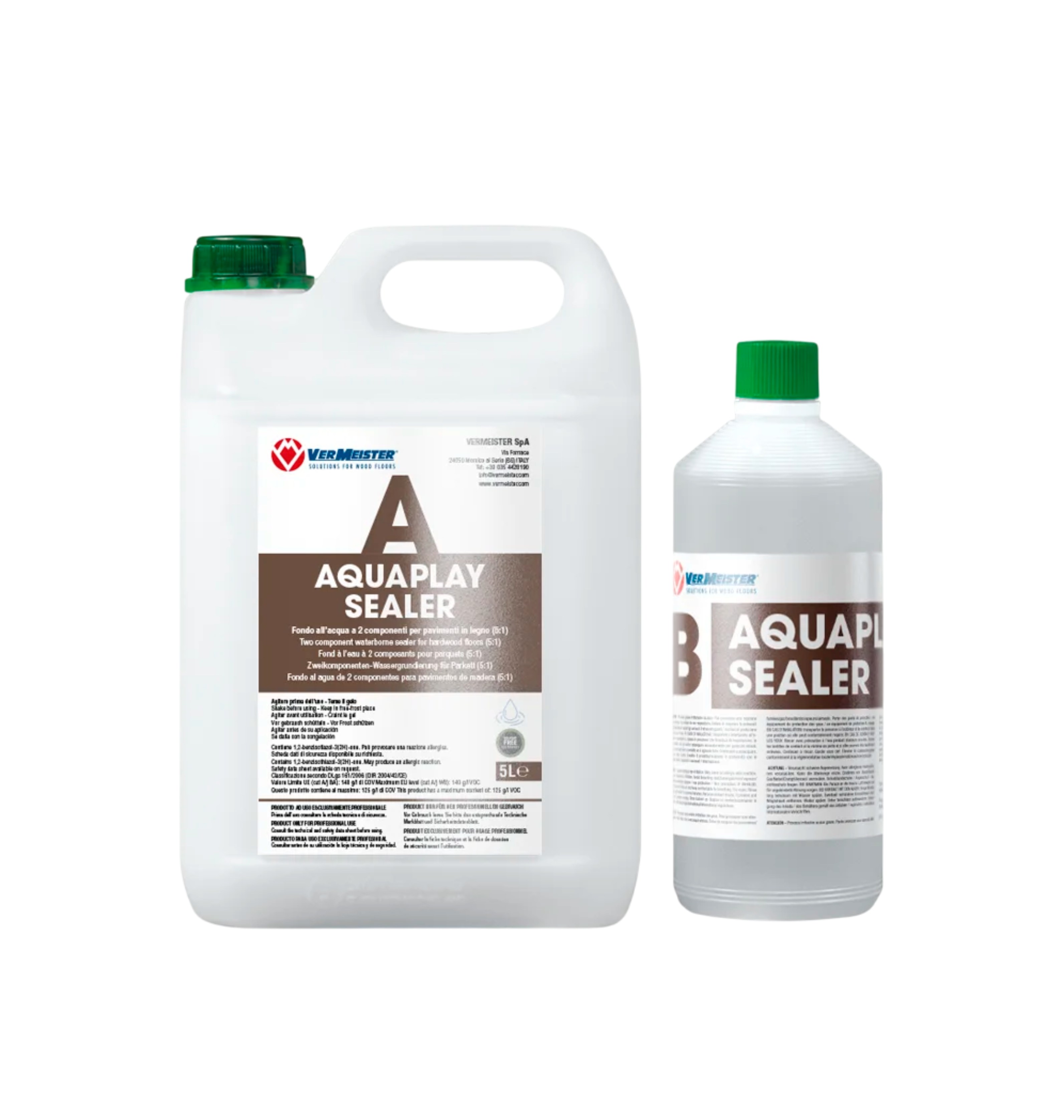 Грунтовка для паркета Vermeister Aqua Play Sealer 2К 6 л