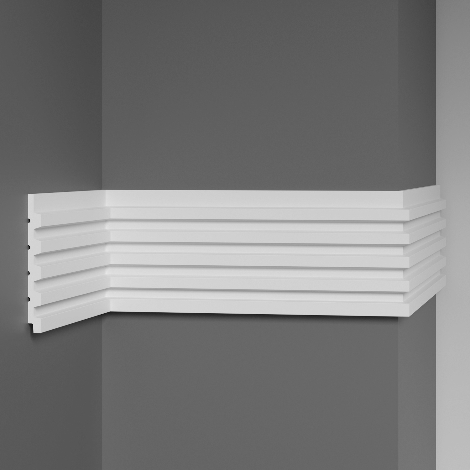 Стеновая панель под покраску Decomaster D317 2900×122×12