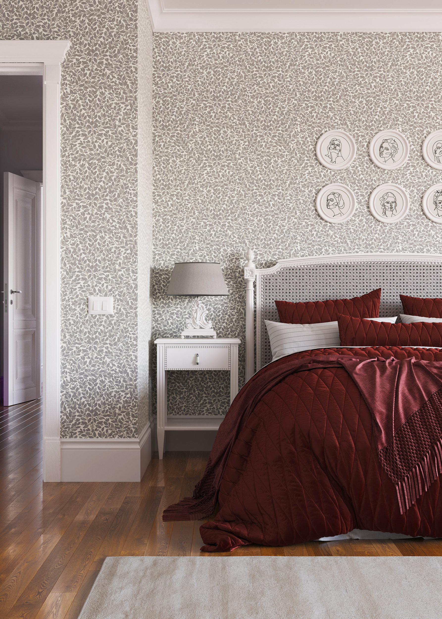 Обои Architector British Heritage II KT30608 10×0,52 фото в интерьере