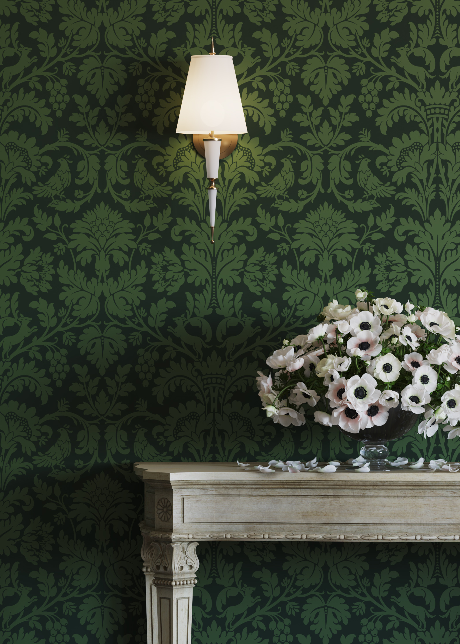 Обои Architector British Heritage III KT30504 10×0,52 фото в интерьере