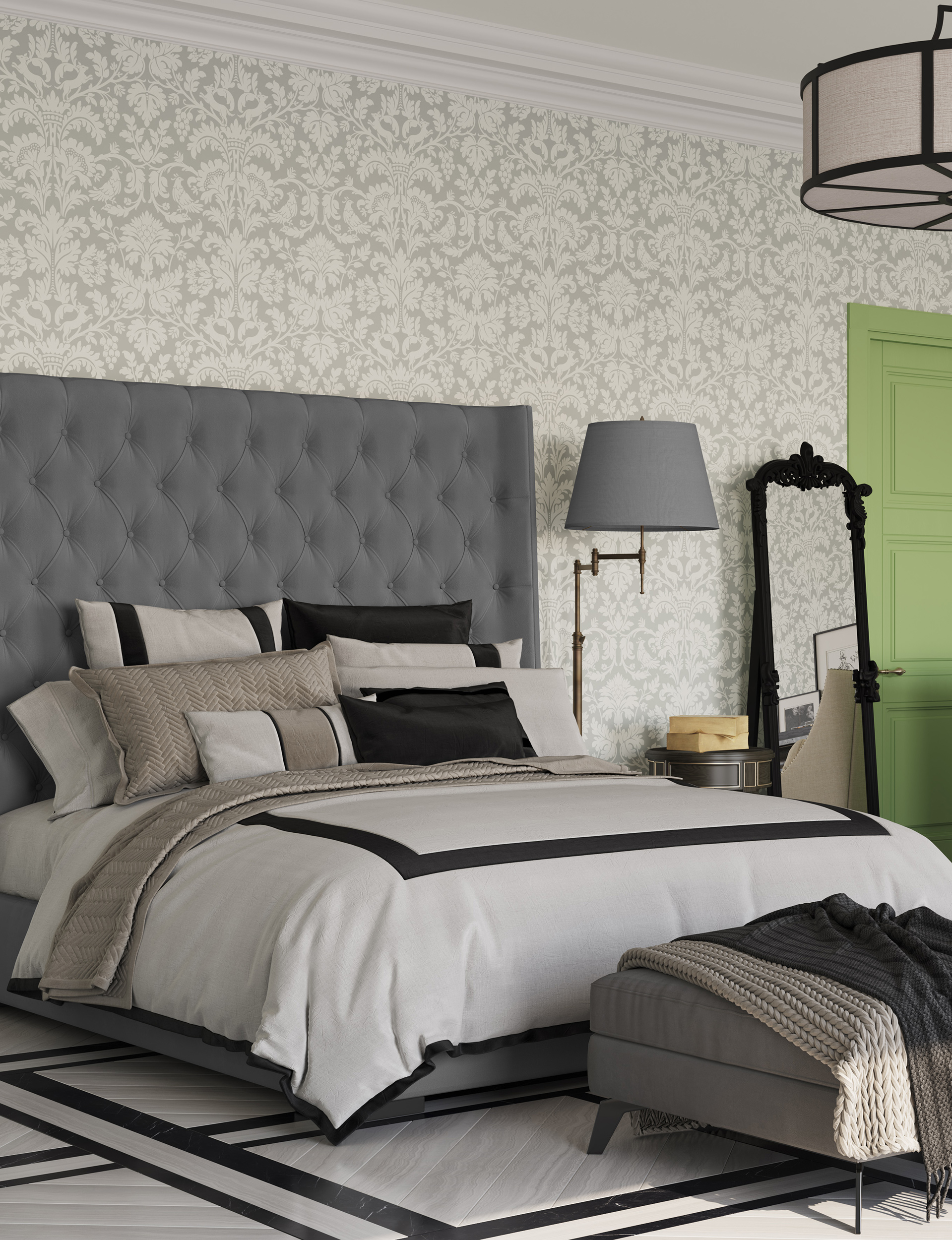 Обои Architector British Heritage III KT30500 10×0,52 фото в интерьере