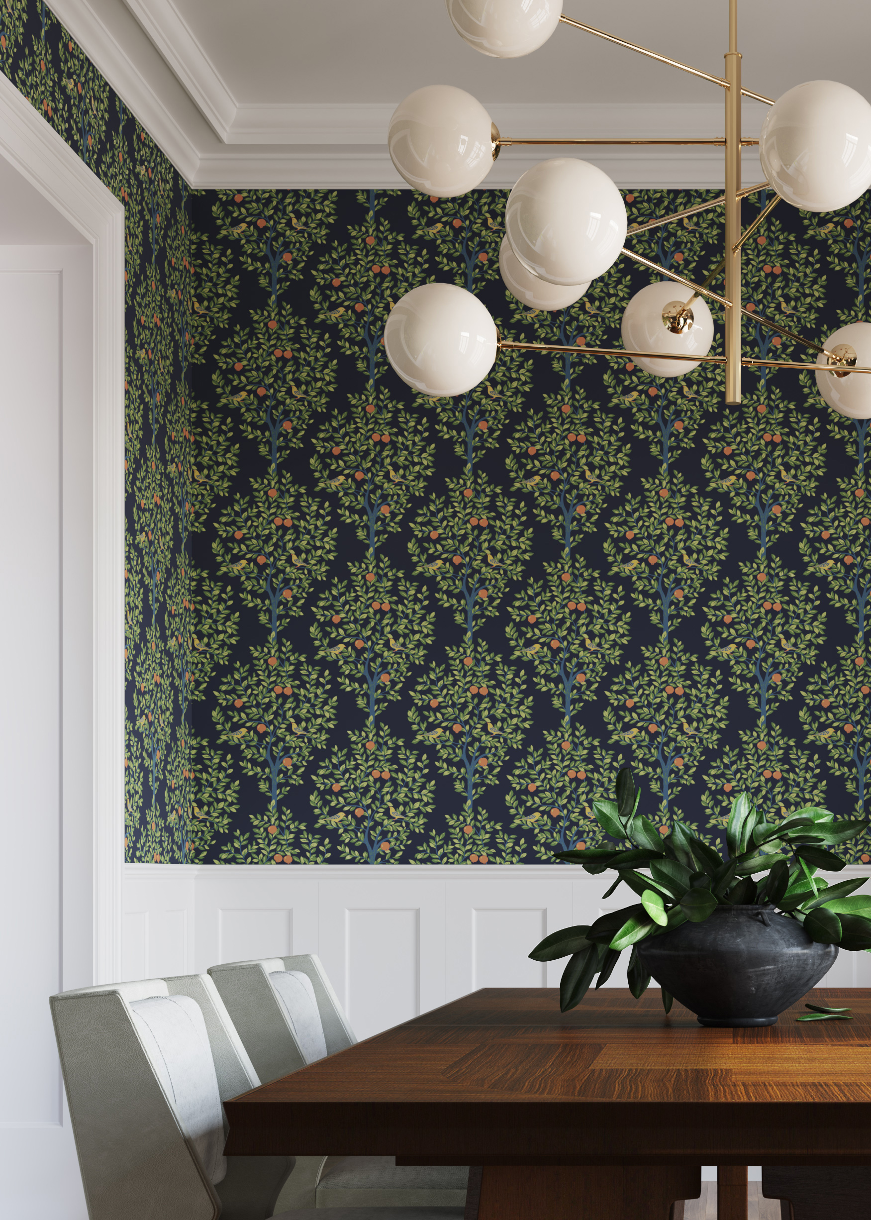 Обои Architector British Heritage III KT31012 10×0,52 фото в интерьере Обои Architector British Heritage III KT31012 10×0,52 фото в интерьере