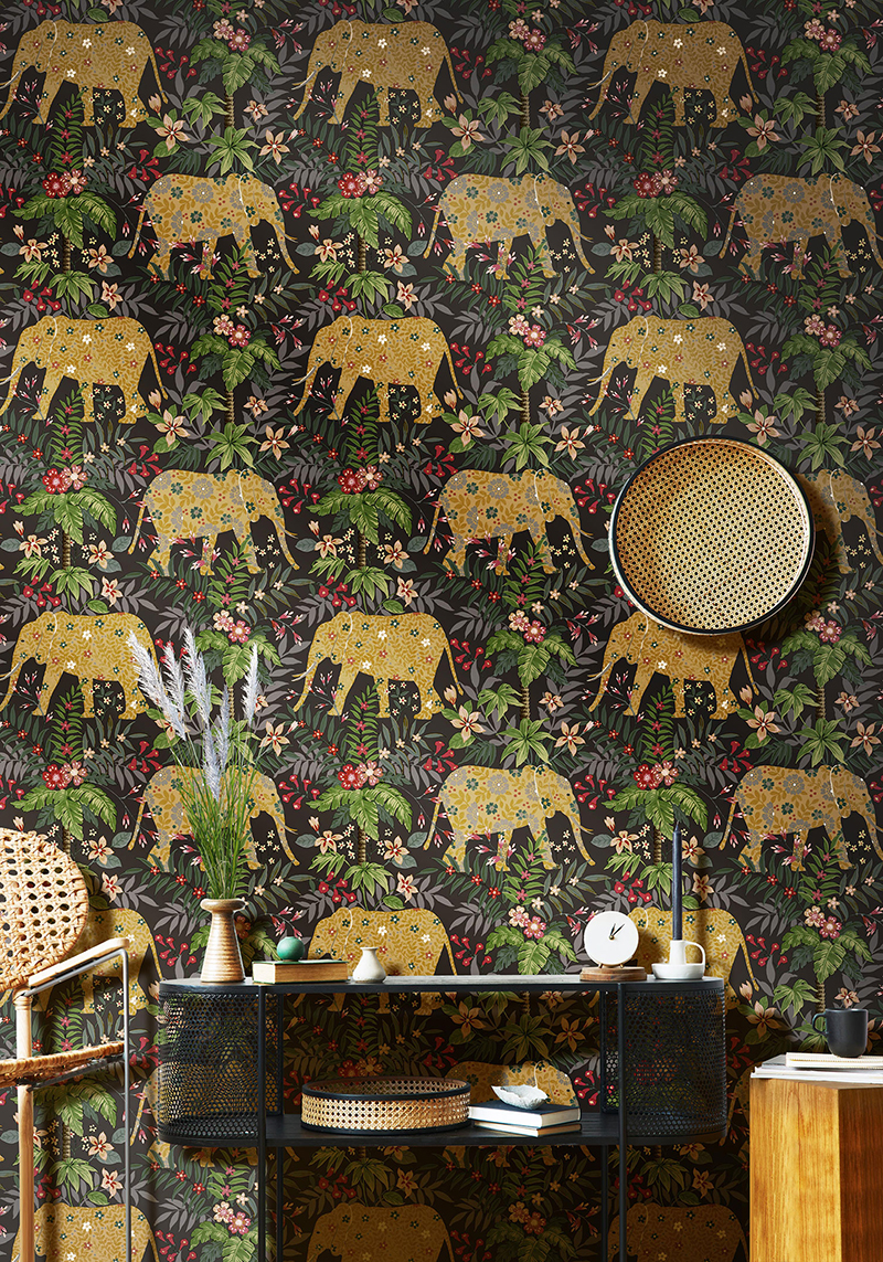 Обои Architector Sansibar 18549 10,05×0,53 фото в интерьере