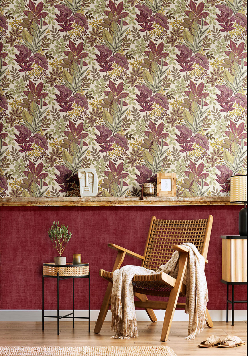 Обои Architector Sansibar 18508 10,05×0,53 фото в интерьере