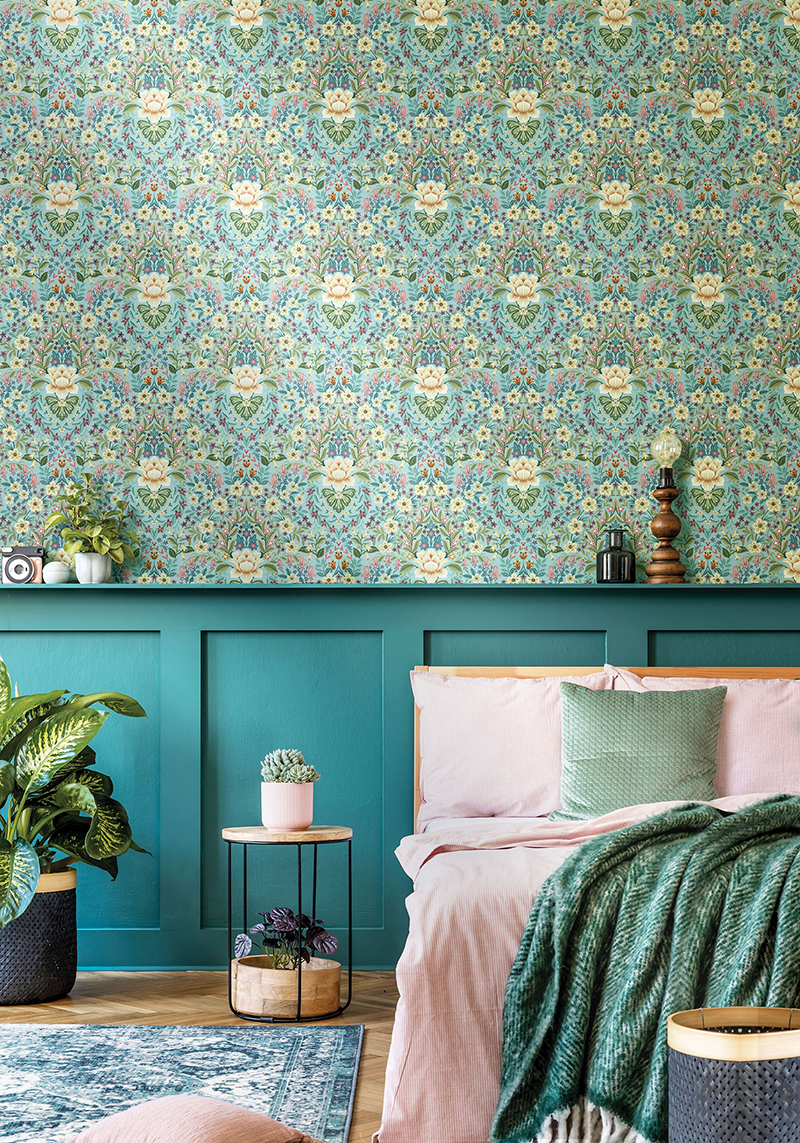 Обои Architector Sansibar 18518 10,05×0,53 фото в интерьере