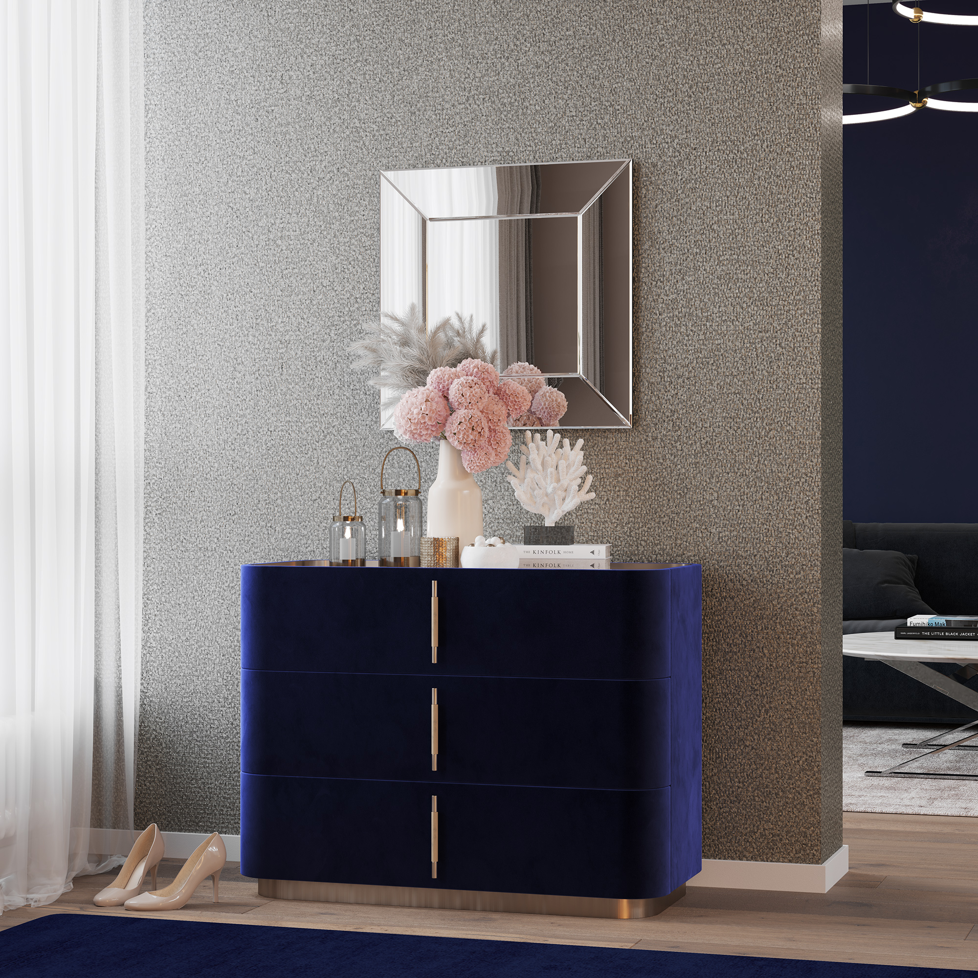 Обои Trendsetter Thom TH0701 10,05×0,53 фото в интерьере