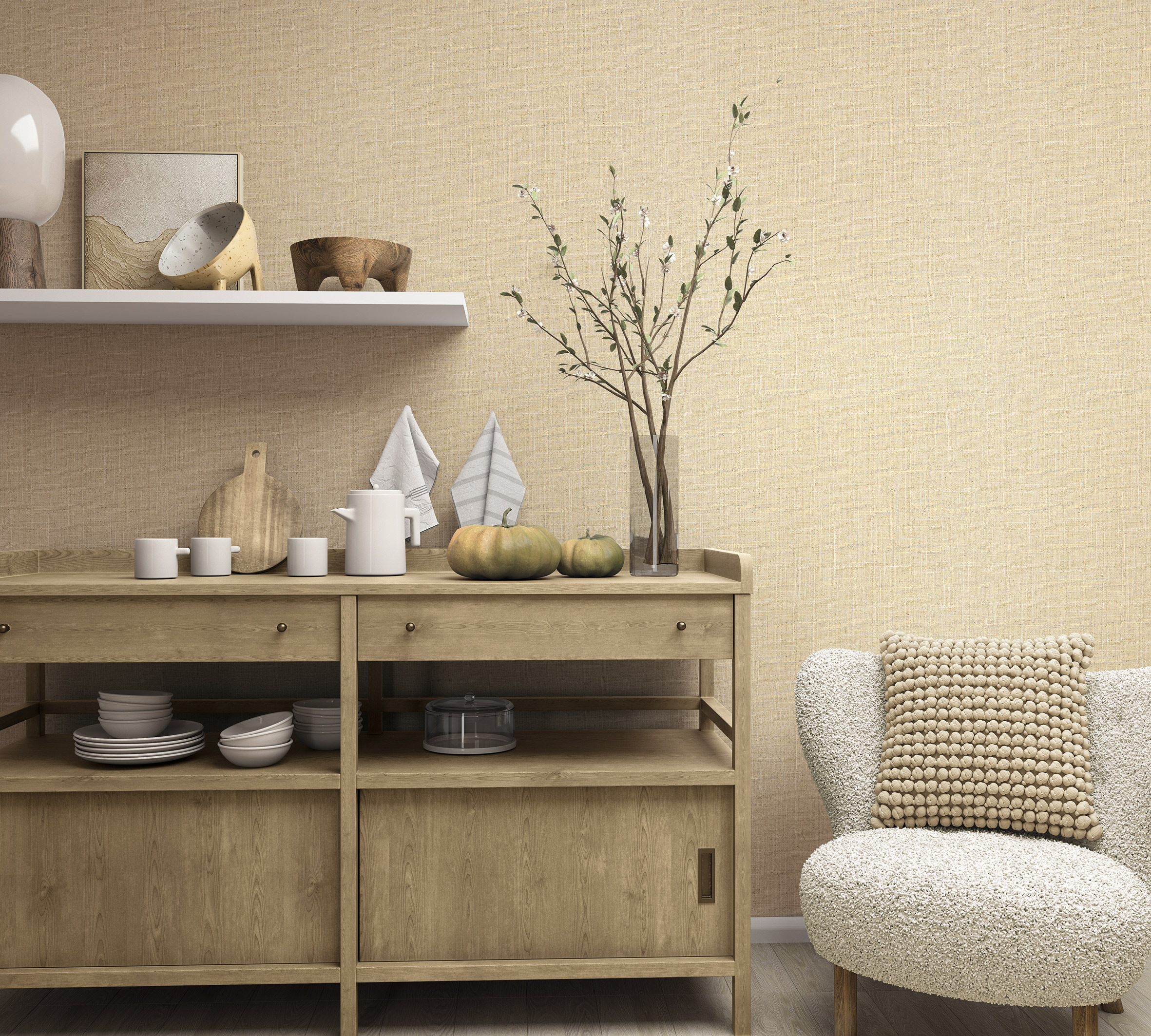 Обои Marburg Boho 33092 10,05×1,06 фото в интерьере