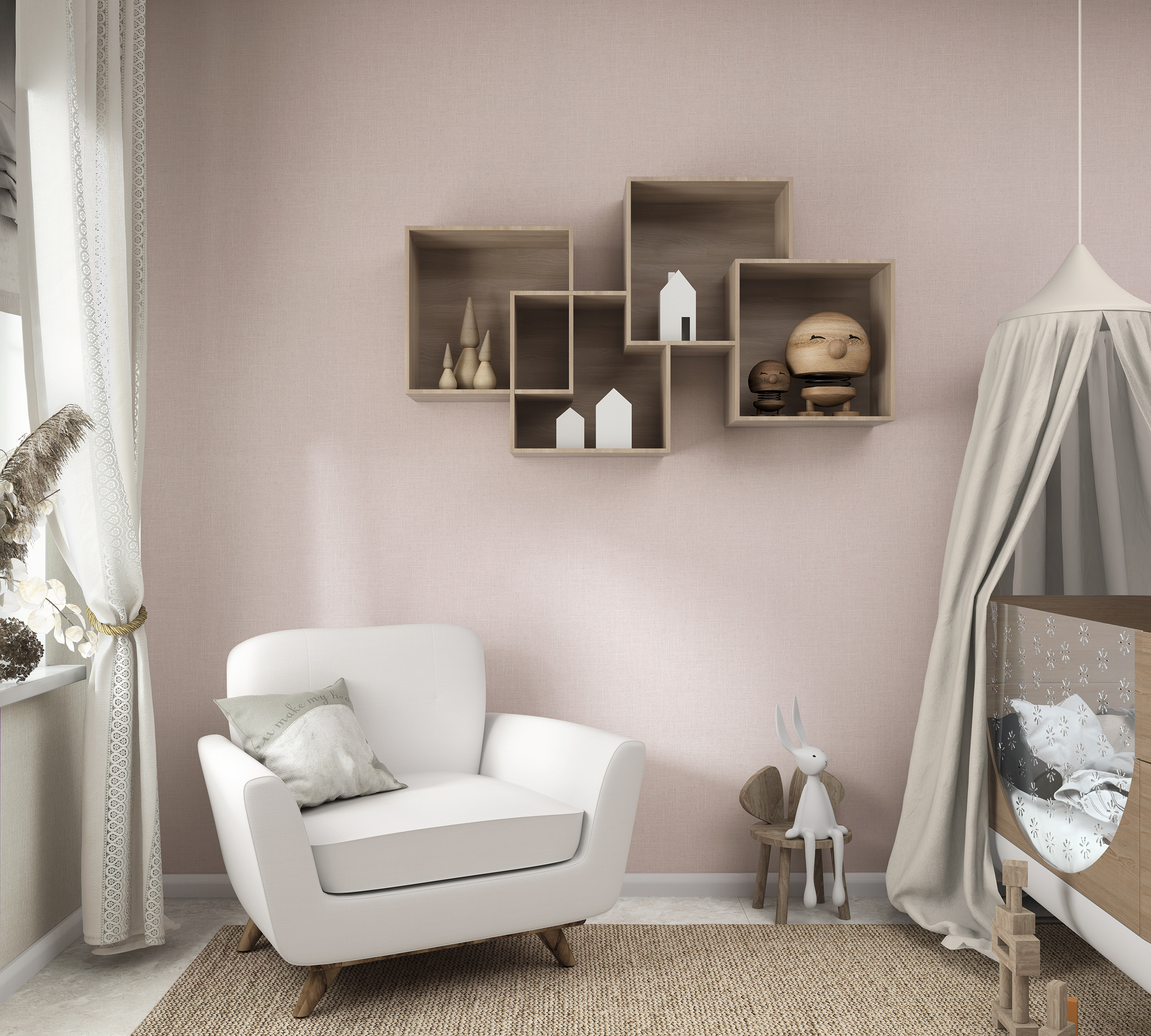 Обои Marburg Boho 35714 10,05×1,06 фото в интерьере