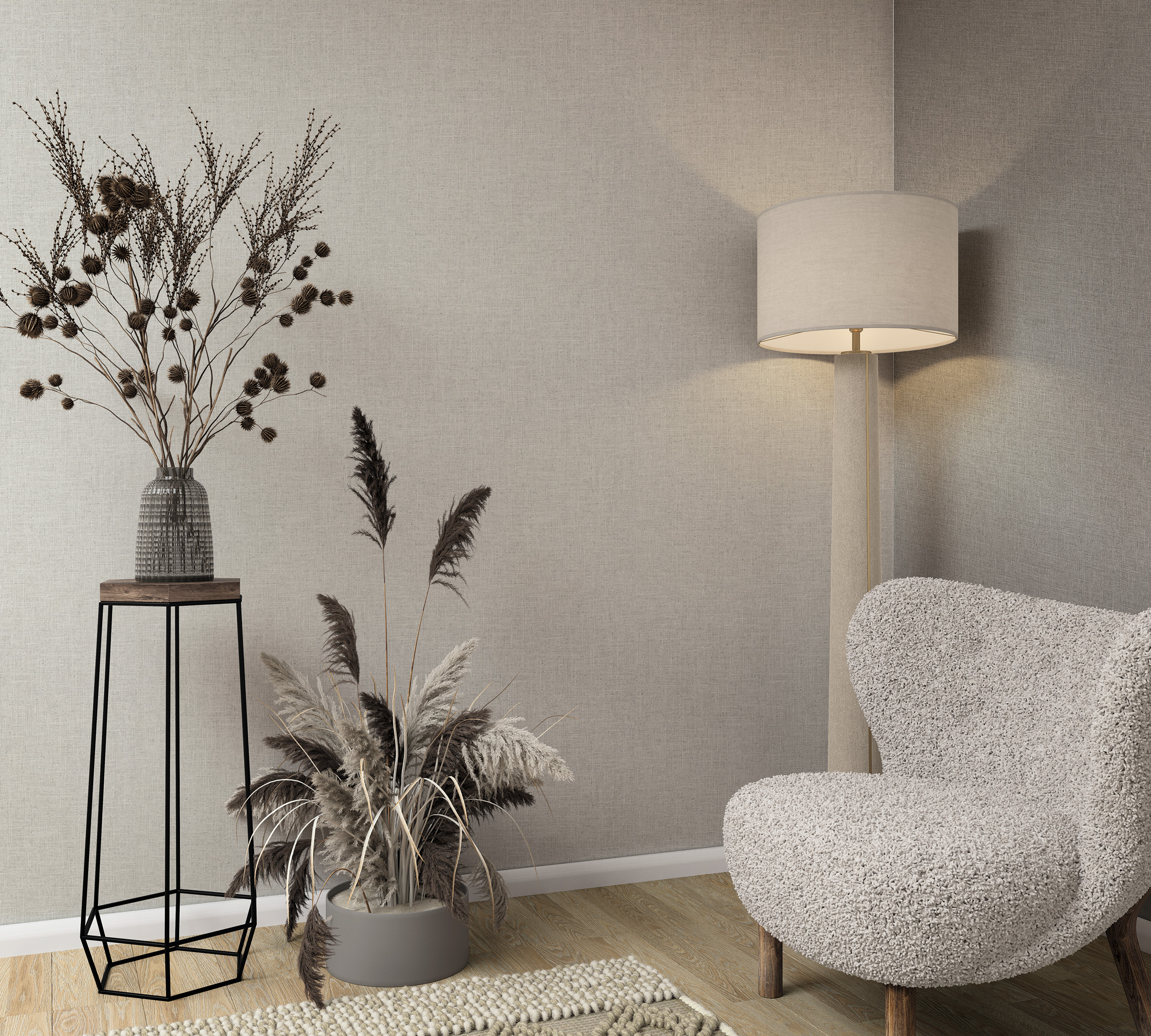 Обои Marburg Boho 35716 10,05×1,06 фото в интерьере