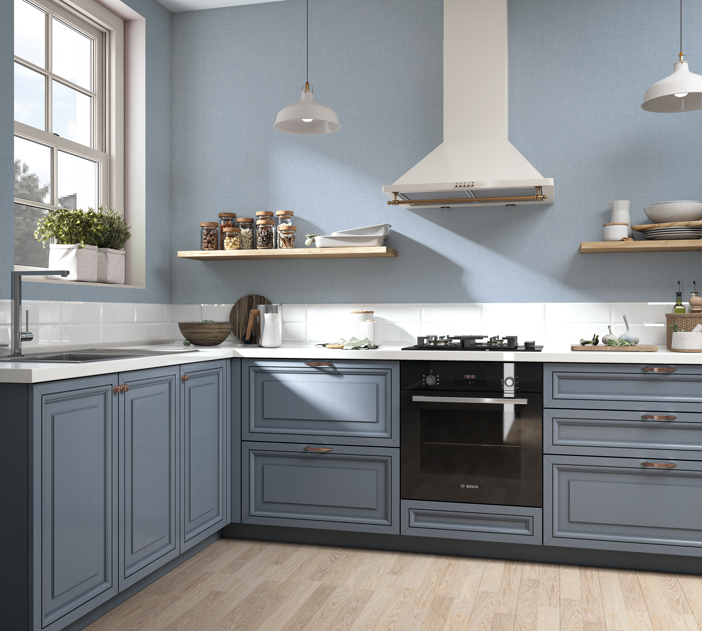 Обои Marburg Boho 35723 10,05×1,06 фото в интерьере