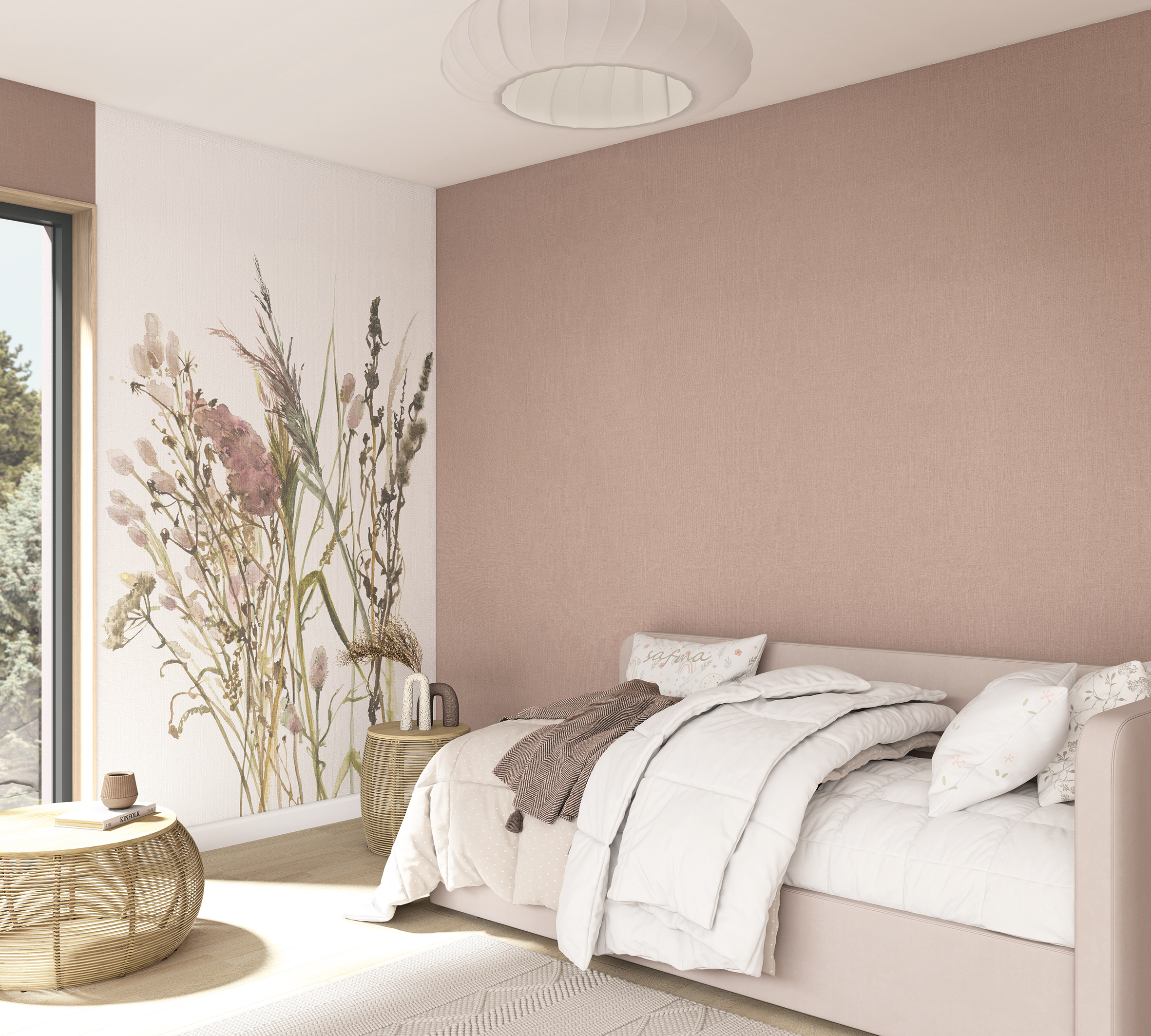 Обои Marburg Boho 35727 10,05×1,06 фото в интерьере