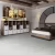 Кварцвиниловая плитка Damy Floor клеевая London LVT Кардифф 191023EL-05-LVT венгерская елка 590×118×2,5 фото в интерьере