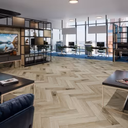 Кварцвиниловая плитка Damy Floor клеевая London LVT Честер 200415EL-01-LVT венгерская елка 590×118×2,5