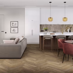 Кварцвиниловая плитка Damy Floor клеевая London LVT Ковентри 190707EL-01-LVT венгерская елка 590×118×2,5