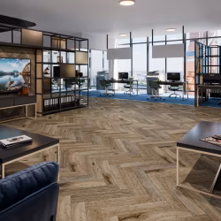 Кварцвиниловая плитка Damy Floor клеевая London LVT Ковентри 190707EL-01-LVT венгерская елка 590×118×2,5