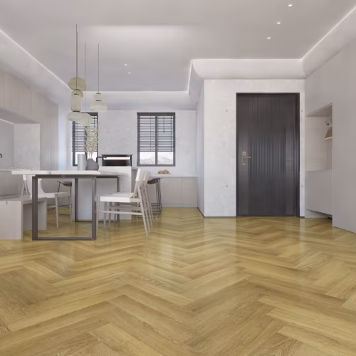 Кварцвиниловая плитка Damy Floor клеевая London LVT Шеффилд 190902EL-07-LVT венгерская елка 590×118×2,5