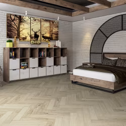Кварцвиниловая плитка Damy Floor клеевая London LVT Бристоль 191023EL-02-LVT венгерская елка 590×118×2,5