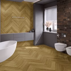 Кварцвиниловая плитка Damy Floor клеевая London LVT Манчестер 190902EL-06-LVT венгерская елка 590×118×2,5