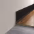 Плинтус алюминиевый Laconistiq Adhesive Черный RAL 9005 60-21-250 матовый 2500×60×10