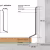 Плинтус алюминиевый Laconistiq Adhesive Черный RAL 9005 60-21-250 матовый 2500×60×10