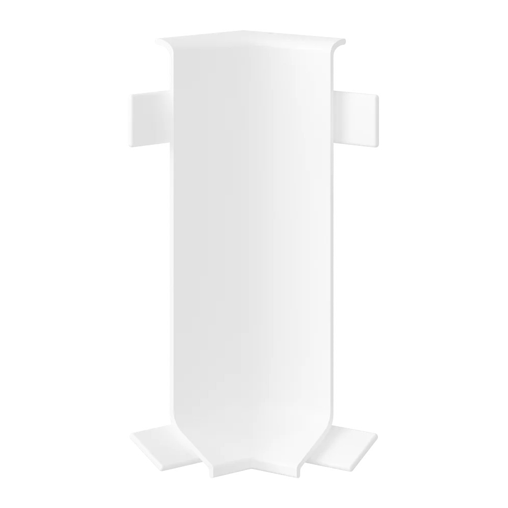 Угол алюминиевый внутренний для плинтуса Laconistiq Adhesive Белый RAL 9016 матовый 116-22-60 60 мм