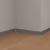 Плинтус алюминиевый Laconistiq Adhesive Серебряный 60-13-250 2500×60×10