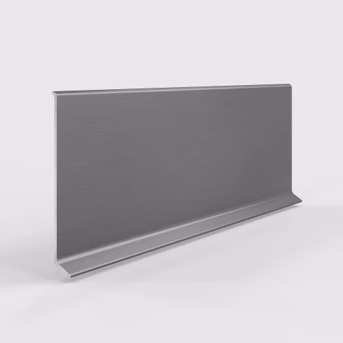 Плинтус алюминиевый Laconistiq Adhesive Серебряный 63-13-250 2500×80×10