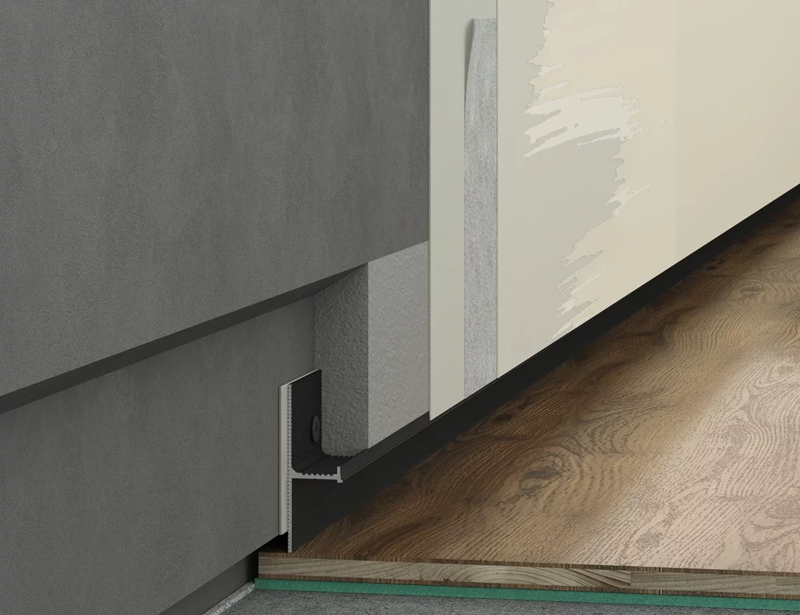 Плинтус алюминиевый теневой Laconistiq Regular Черный муар RAL 9005 31-31-300 3000×45×15 Плинтус алюминиевый теневой Laconistiq Regular Черный муар RAL 9005 31-31-300 3000×45×15