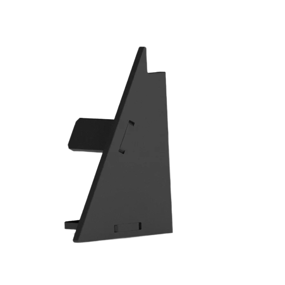 Заглушка алюминиевая для плинтуса Laconistiq Light 108-11-3 25 мм 2 шт/уп