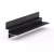 Профиль алюминиевый теневой Laconistiq Gips Regular Черный муар RAL 9005 53-31-300 3000×47,5×43