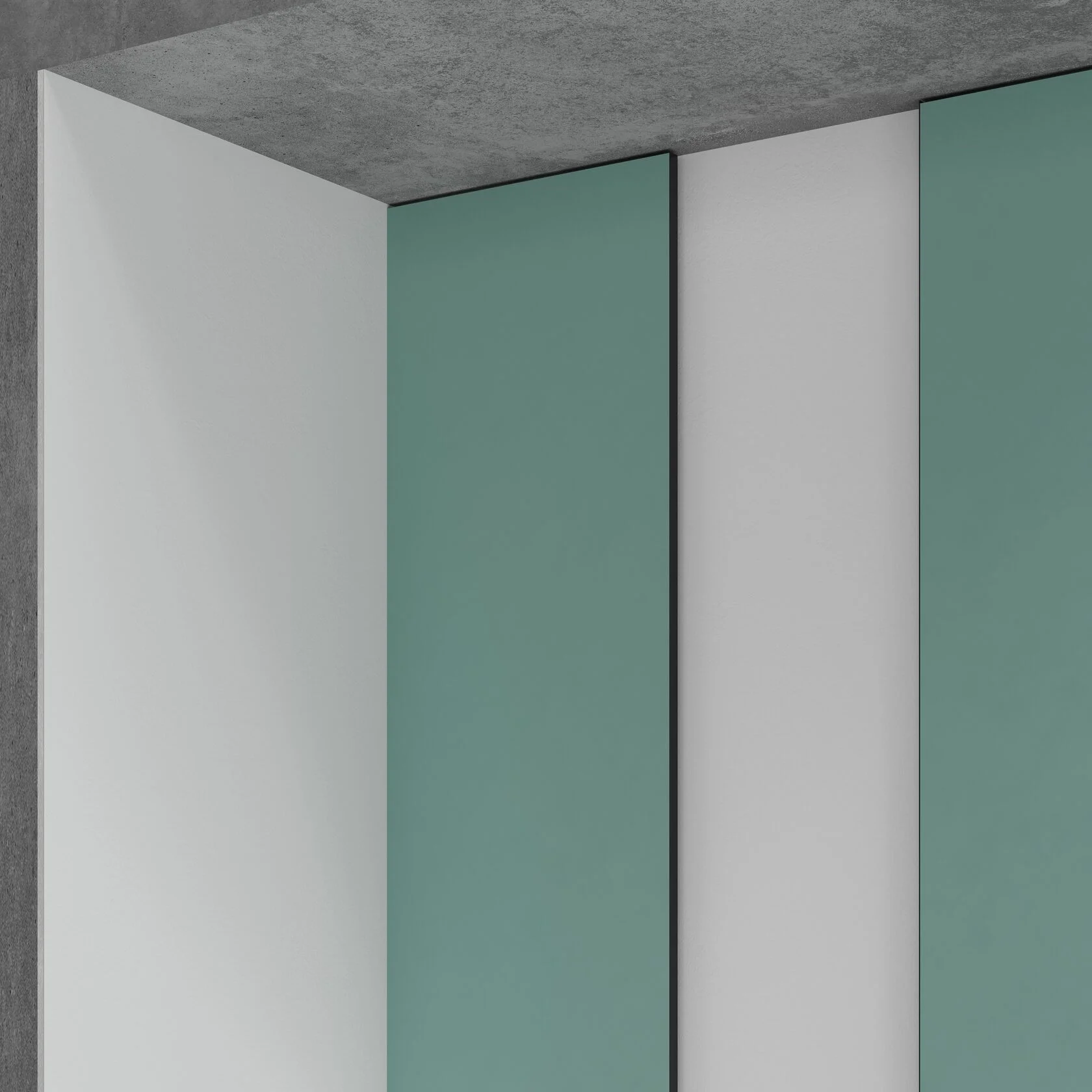 Профиль алюминиевый теневой с подсветкой Laconistiq Multilevel 25-100-300 без покрытия 3000×46,3×27,7